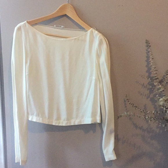 ALC long sleeve crop top with zipper - Picture 2 of 7